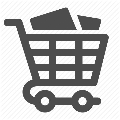 Full Shopping Icon Cart Grocery