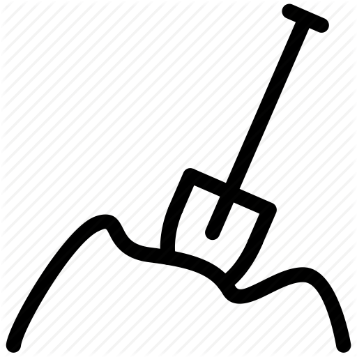 Building, Garden, Ground, Shovel, Work, Working Icon