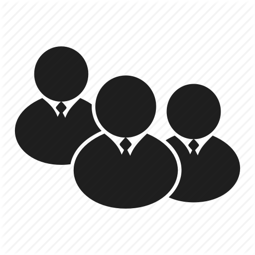 Contour, Group, Man, People, Person, Silhouette Icon