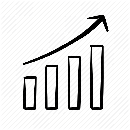 Column Graph, Data, Finance, Growth Chart, Infographics, Reports Icon