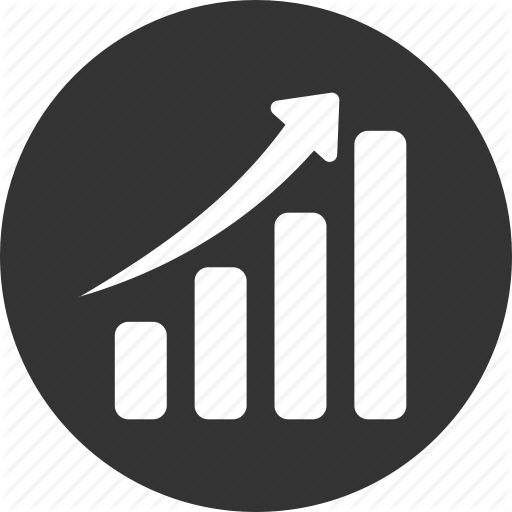 Chart, Circle, Graph, Revenue Growth Icon