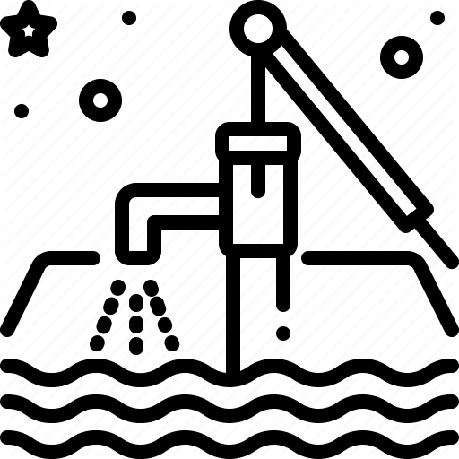 Aquifers, Groundwater, Pump, Pump Hand, Water Cycle Nature Icon