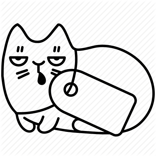 Animal, Buy, Cat, Pet, Price, Shop, Tag Icon