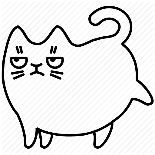 Animal, Cat, Grumpy, Pet, Remove Icon