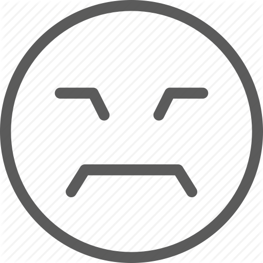 Chat, Communication, Emoji, Emoticons, Face, Grumpy Icon