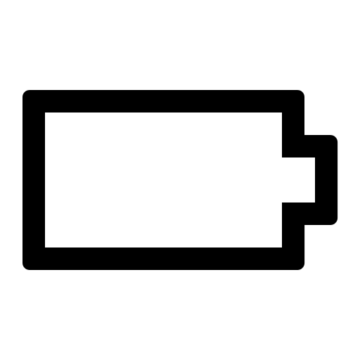 Battery Empty Icon Iconshow