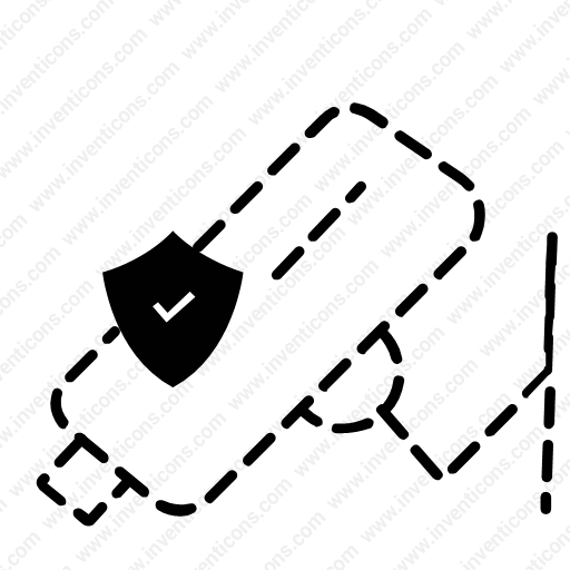 Download Cctv,camera,shield,guard,safety,security Icon Inventicons
