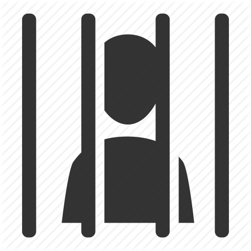 Crime, Criminal, Guilty, Jail, Justice, Lockup, Prison Icon