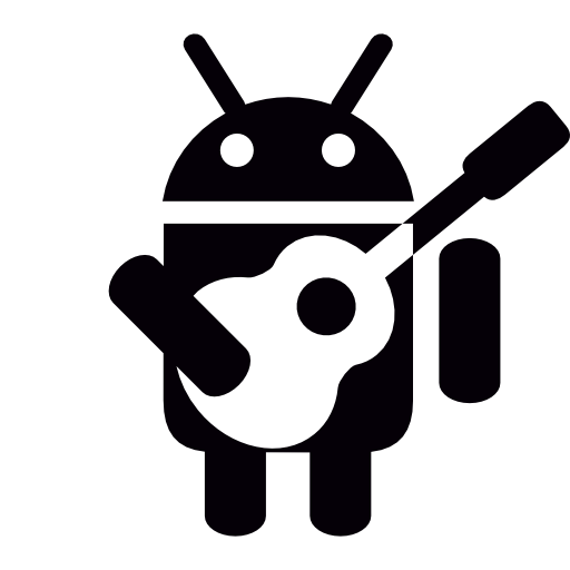 Android, With, Guitar Icon Free Of Android Collection Filled Icons