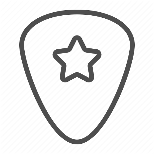 Guitar, Mediator, Music, Pick, Play, Plectrum, Rock Icon