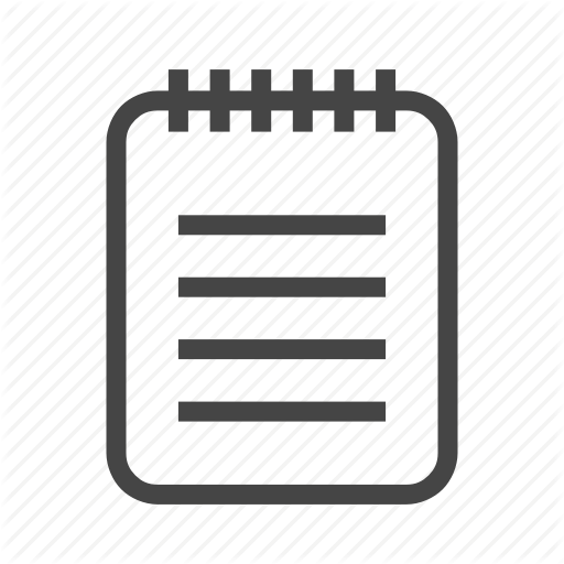 Copywriting, Document, File, Notepad, Page, Paper, Writing Icon