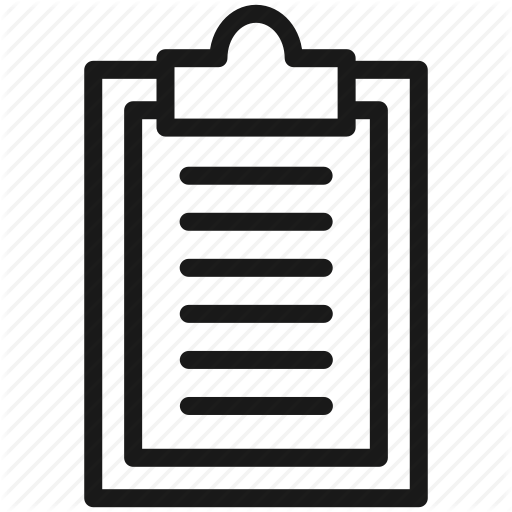 Document, Listchart Icon