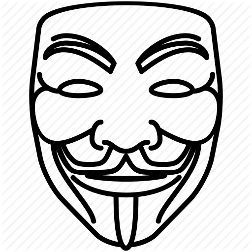 Anonymous, Guy Fawkes, Mask, Vendetta Icon