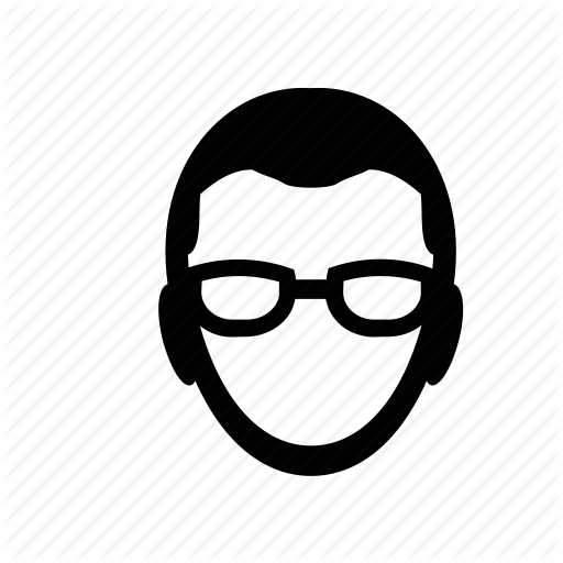 Face, Glasses, Guy, Male, Man, Portrait, User Icon