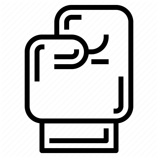 Boxing, Equipment, Fitness, Glove, Gym Icon