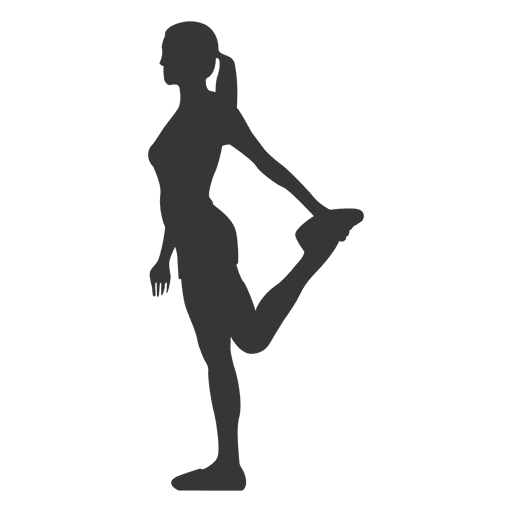 Girl Fitness Silhouette