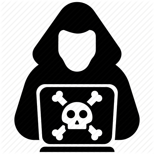 Crime, Cyber, Hacker Icon