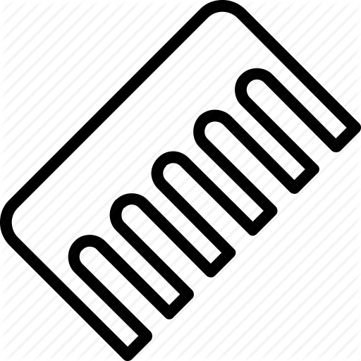 Brush, Comb, Hair Brush Icon