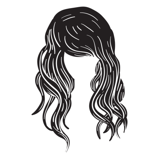 Beach Waves Hair Icon