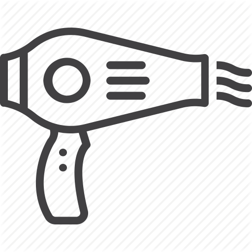 Dryer, Hair, Salon Icon