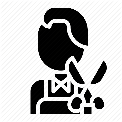 Barber, Barbershop, Hair, Haircut, Salon Icon