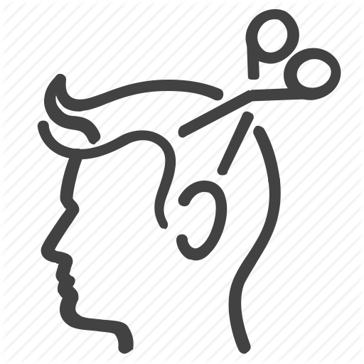 Barber, Hair, Haircut, Man, Service Icon