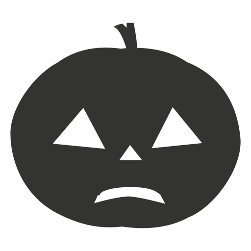 Crying Halloween Pumpkin
