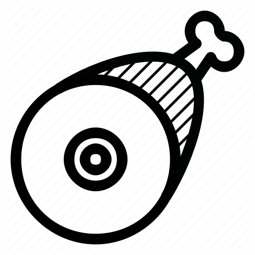 Food, Ham, Leg Of Ham, Meat Icon