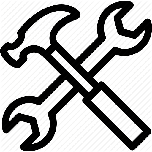 Hammer, Tool, Tools, Wrench Icon