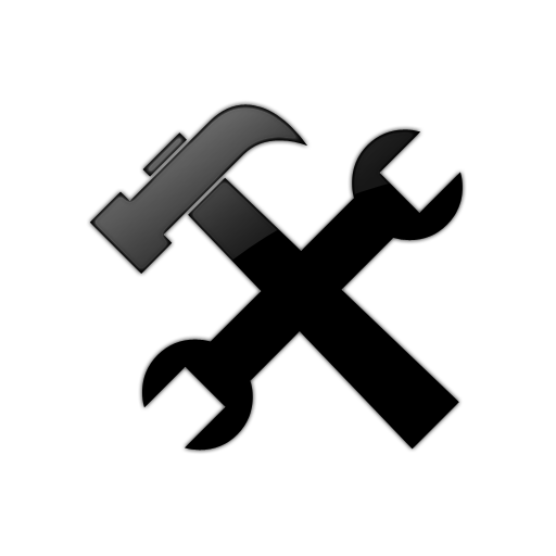 Hammer And Wrench Icon Images