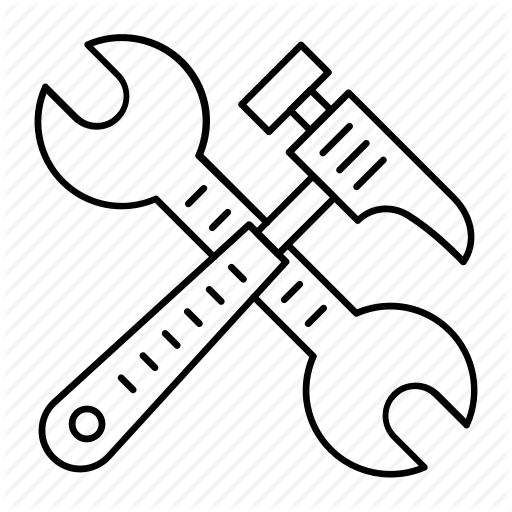 Fix, Hammer, Repair, Wrench Icon