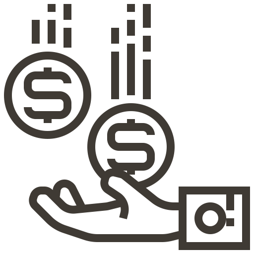 Hand, Finance, Accounting, Cash, Currency, Receive, Money Icon