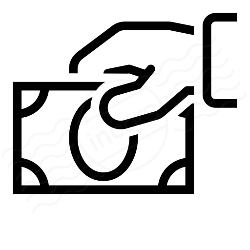 Iconexperience I Collection Hand Money Icon