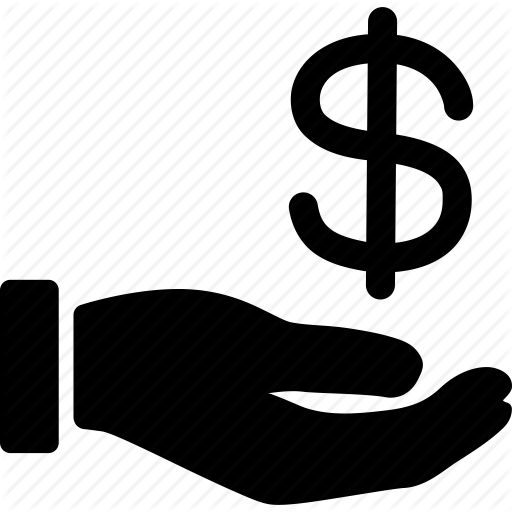 Business, Dollar, Finance, Hand, Money, Payment, Service Icon