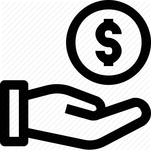 Coin, Con, Hand, Hand Icon, Money Icon