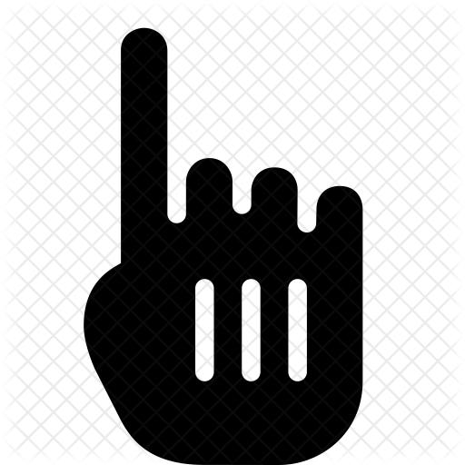 Cursor White Hand Transparent Png Clipart Free Download