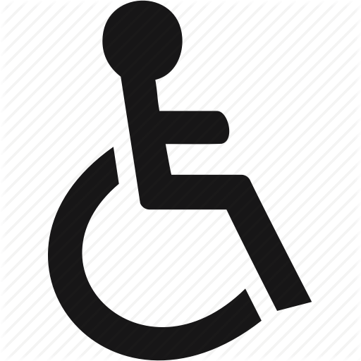 Disability, Handicap, Medical, Wheelchair Icon