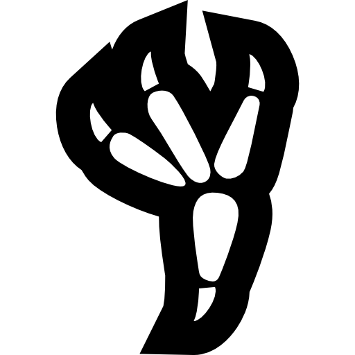 Footprint Single Animal Outline Icons Free Download