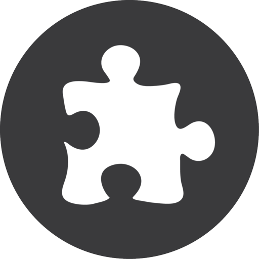 Puzzle Grey Icon