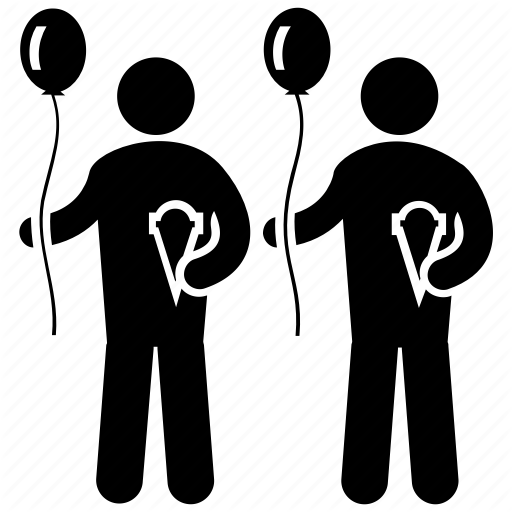 Birthday Celebration, Birthday Party, Birthday Pictogram, Happy