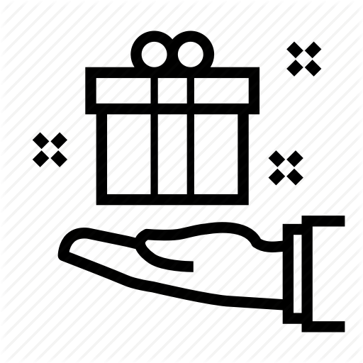 Christmas, Event, Gift, Give, Hand, Happy Birthday, Present Icon