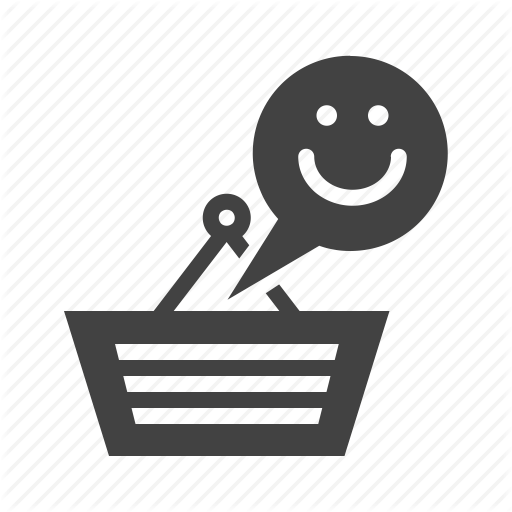 Customer, Happy Customer, Shopping, Shopping Bag, Smiley Icon