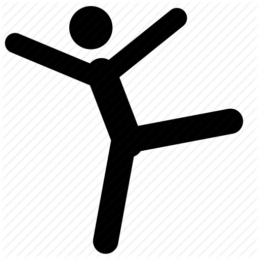 Dancer, Dancing, Happy Icon