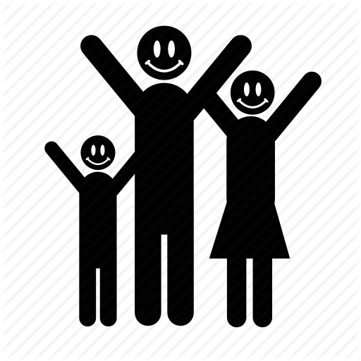 Child, Family, Female, Happy Family, Kid, Mother, Woman Icon