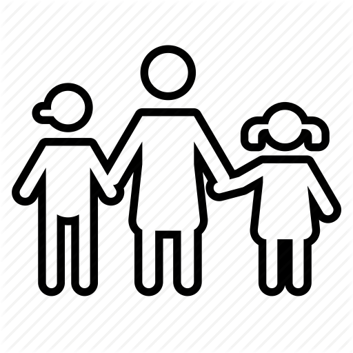 Daughter, Family, Happy Family, Mom, People, Son Icon