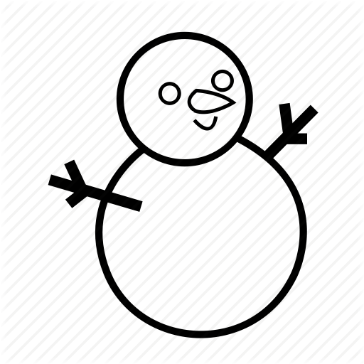 Christmas, Cold, Happy, Holiday, Snow, Snowman Icon
