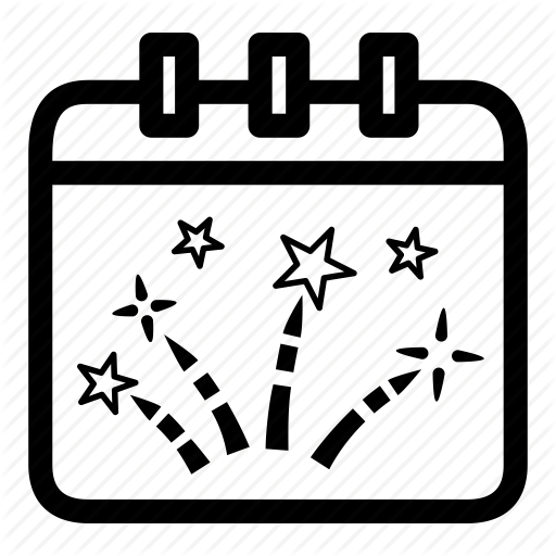 Fireworks, Happy, Holidays, New, Party, Year Icon