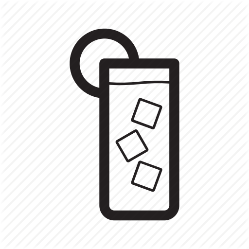 Cocktail, Collins, Drink, Glass, Ice Icon