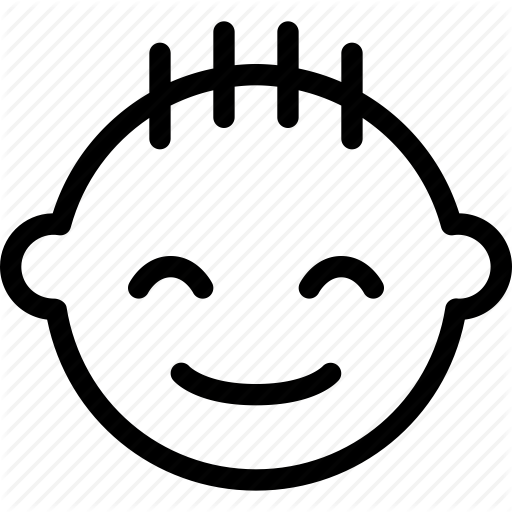 Baby, Child, Face, Happy, Smile Icon