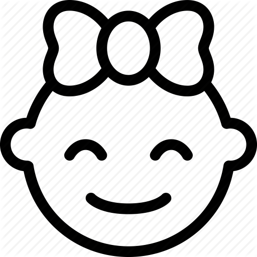 Baby, Expression, Eyes, Face, Smile Icon